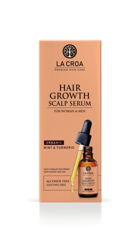 Scalp stimulating hair serum